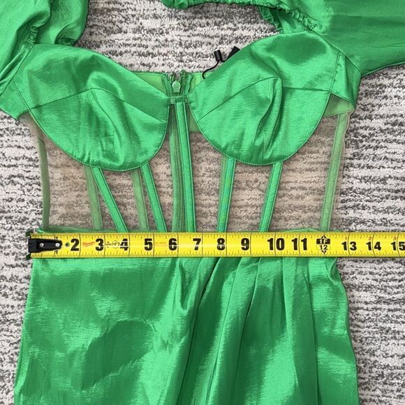 NWT NBD Revolve Tallulah Dress Emerald Green Small - Picture 10 of 13